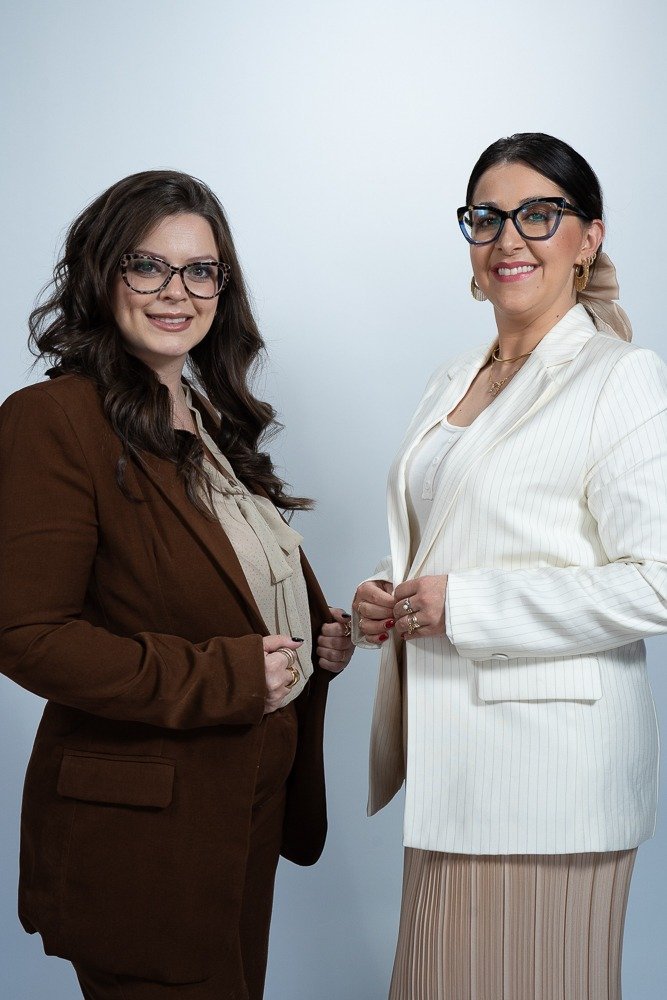 Cristine Jacuniak e Eduarda Toson